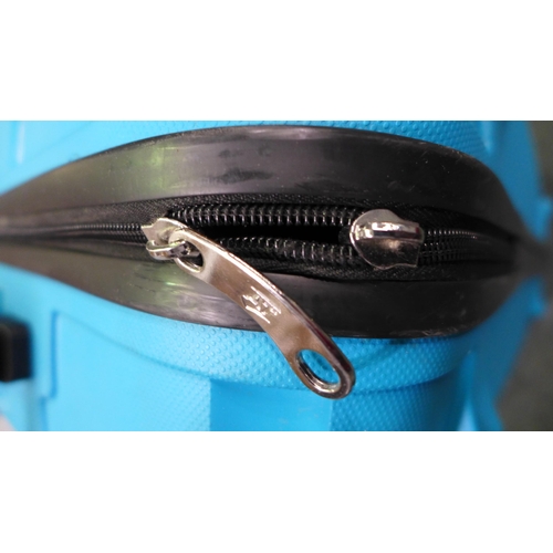 3093 - American Tourister Jetdriver Turquoise 79cm Hardside Spinner Suitcase  (298-205) *This lot is subjec... 