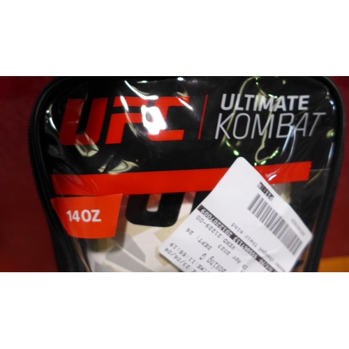 3105 - UFC Camo Boxing Gloves and 4.5m Hand Wraps  (298-214) *This lot is subject to VAT