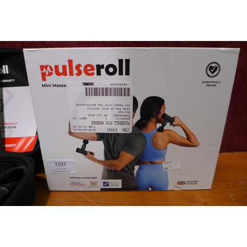 3107 - Pulseroll Mini Massage Gun  (298-208) *This lot is subject to VAT