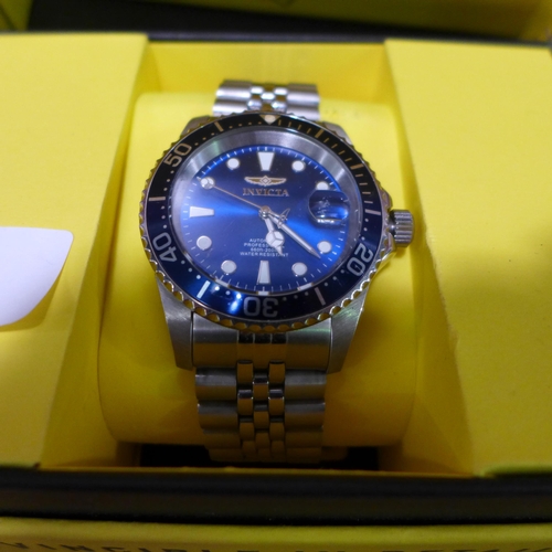 3122 - Invicta Gents Watch Pallet Pro Diver 30092   (298-221) *This lot is subject to VAT