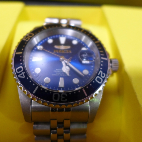 3122 - Invicta Gents Watch Pallet Pro Diver 30092   (298-221) *This lot is subject to VAT