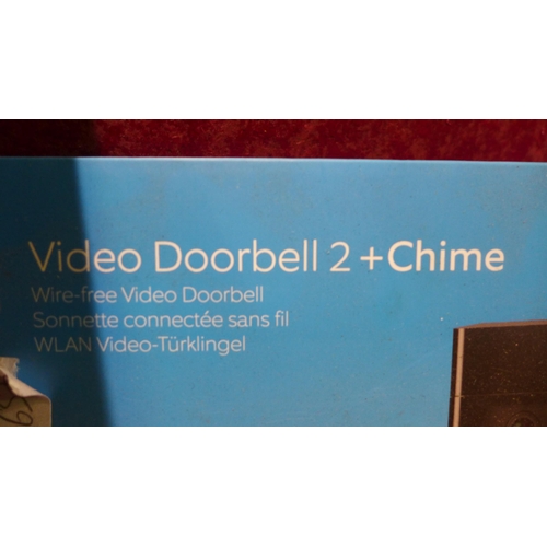 3130 - Ring Video Doorbell 2 +Chime, Original RRP  £129.99 + vat   * This lot is subject to vat