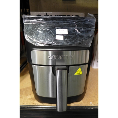 3187 - Gourmia Air Fryer 7Qt  (300-176)   * This lot is subject to vat