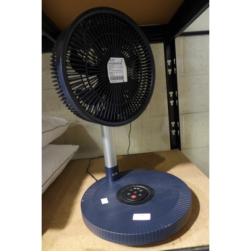 3190 - Nsa Folding Stand Fan With Remote (300-188)   * This lot is subject to vat