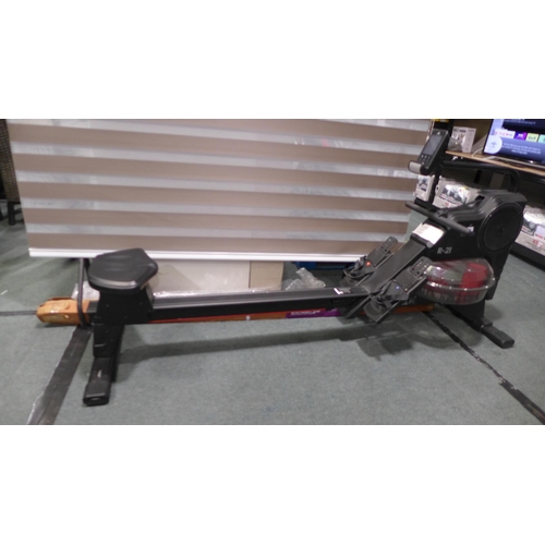 3208 - Adidas R21 Self Generating Water Rowing Machine , original RRP £558.33 + VAT (4173-29) *This lot is ... 