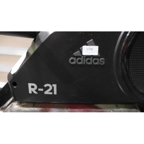 3208 - Adidas R21 Self Generating Water Rowing Machine , original RRP £558.33 + VAT (4173-29) *This lot is ... 