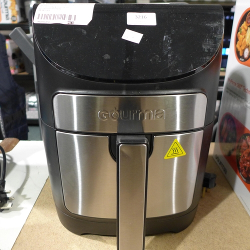 3216 - Gourmia Air Fryer 7Qt      (296-137)   * This lot is subject to vat