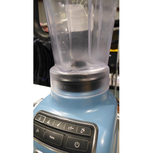 3218 - Kitchenaid Blender Velvet Blue  (296-155)   * This lot is subject to vat