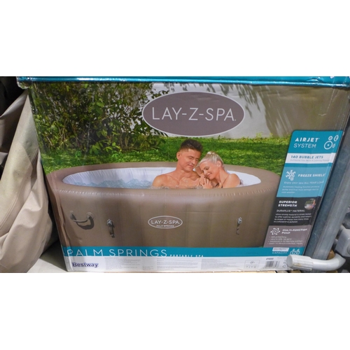 3225 - Lay-Z-Spa Inflatable Hot Tub With Cover, original RRP £333.33 + VAT (4173-10) *This lot is subject t... 