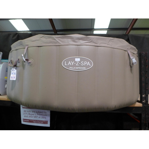 3228 - Lay-Z-Spa Inflatable hot tub with cover, Original RRP £329.99 + vat (300-186)   * This lot is subjec... 