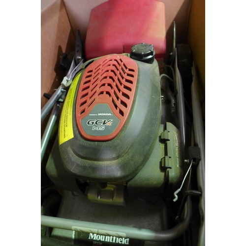 3236 - Mountfield Petrol Lawn Mower - Honda Engine, model  Sp51H, original RRP £269.99 + VAT (298-105) *Thi... 