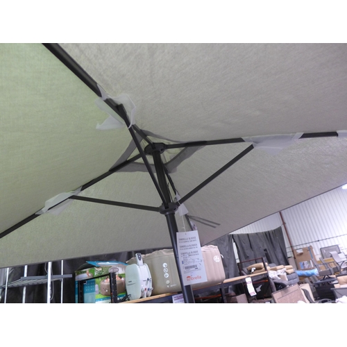 1418 - At leisure 6 X 6Ft Dove Market Umbrella(298-325) (THIS ITEM IS AVAILABLE TO VIEW IN SALEROOM 6)*This... 