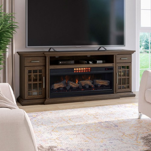 1586 - Everett Media Mantel Fireplace , original RRP £624.99 + VAT (4175-29) *This lot is subject to VAT