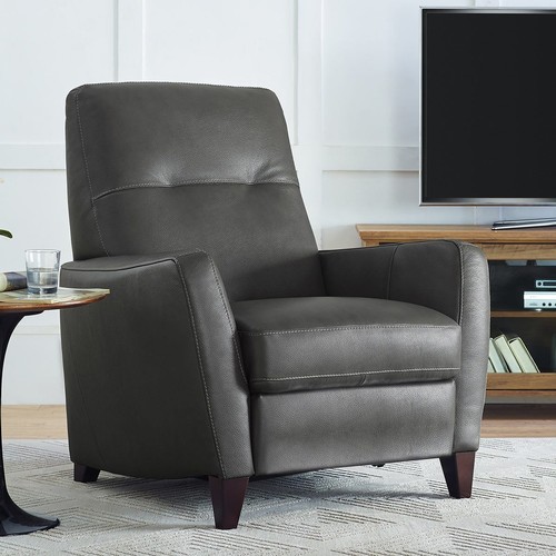 1596 - Natuzzigroup Top Grain Leather Pushback Recliner, original RRP £624.99 + VAT (4172-35) *This lot is ... 