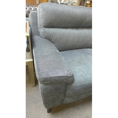 1499 - Grace charcoal fabric three Seater recliner sofa, original RRP £874.99 + VAT (4175-12) *This lot is ... 