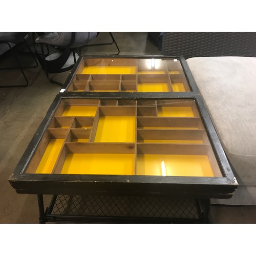 1409 - A collector's cabinet coffee table