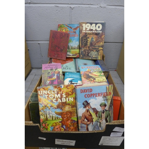 1064 - A collection of 20th Century books; Historical fiction, hardback and paperback **PLEASE NOTE THIS LO... 