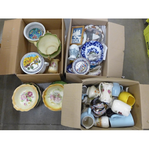 1069 - Four boxes of mixed china **PLEASE NOTE THIS LOT IS NOT ELIGIBLE FOR POSTING AND PACKING**