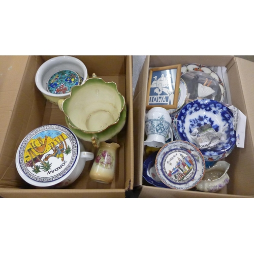 1069 - Four boxes of mixed china **PLEASE NOTE THIS LOT IS NOT ELIGIBLE FOR POSTING AND PACKING**