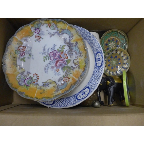 1082 - Four boxes of mixed china **PLEASE NOTE THIS LOT IS NOT ELIGIBLE FOR POSTING AND PACKING**