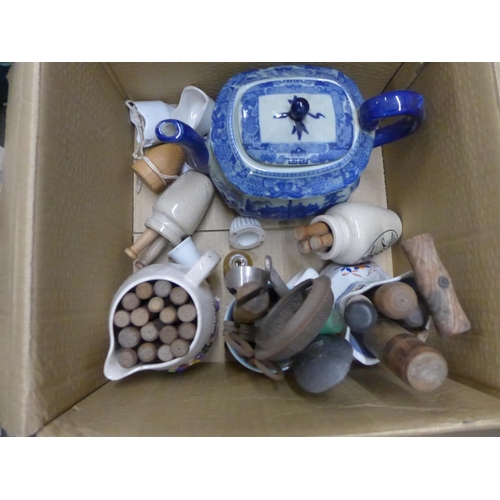 1082 - Four boxes of mixed china **PLEASE NOTE THIS LOT IS NOT ELIGIBLE FOR POSTING AND PACKING**