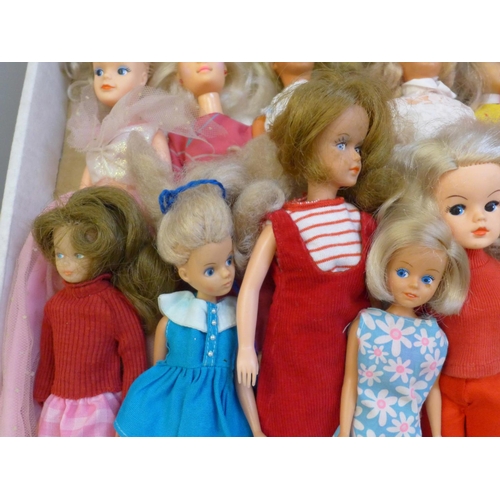 663 - Sindy, Jem, Daisy and Tressy dolls, etc., (15 dolls)