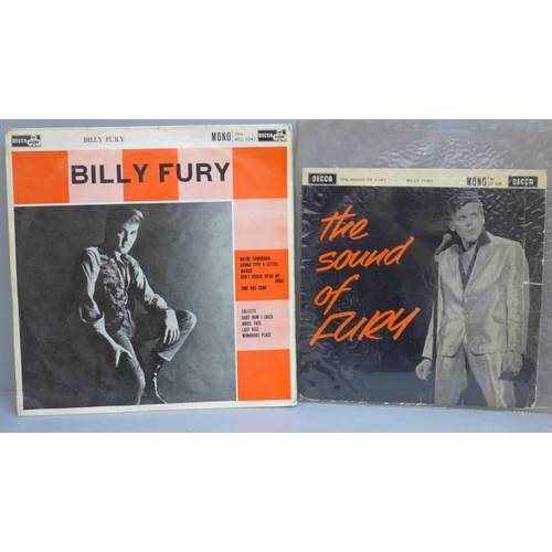 678 - Two Billy Fury albums; 10