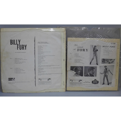 678 - Two Billy Fury albums; 10