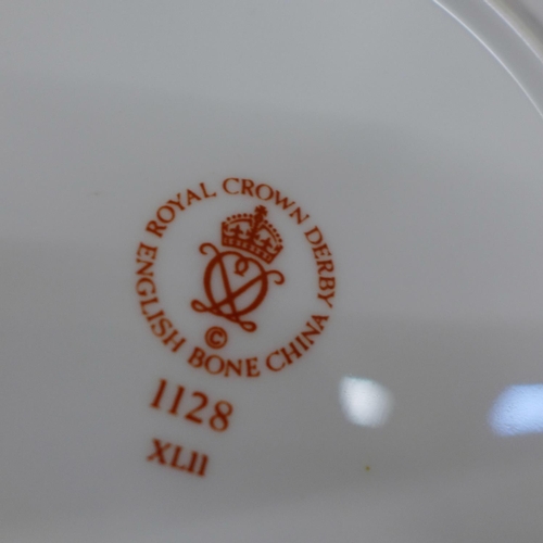 699 - Six Royal Crown Derby 1128 Imari soup bowls