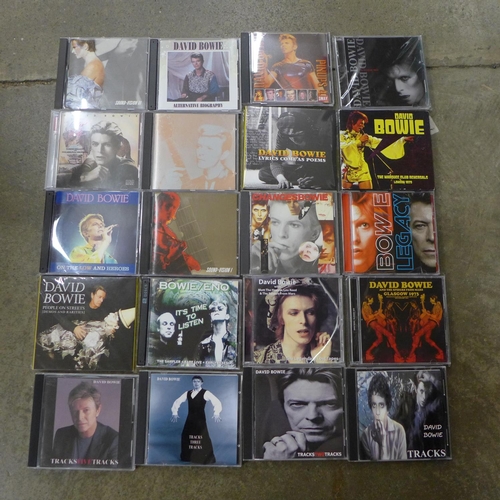 707 - A David Bowie CD collection, some still sealed