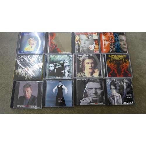 707 - A David Bowie CD collection, some still sealed