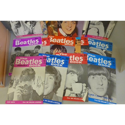 742 - The Beatles Monthly magazines, (61)