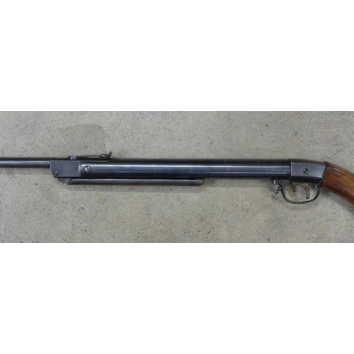 810 - A Milbro air rifle 0.177 calibre