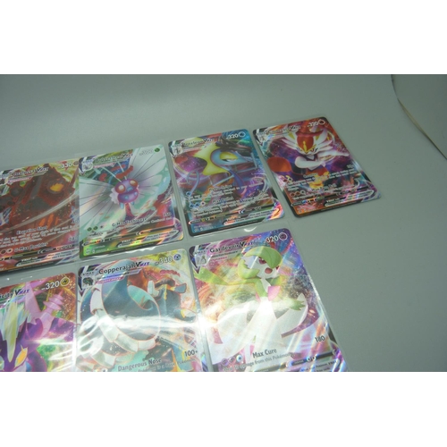 827 - Ten VMAX Pokemon cards