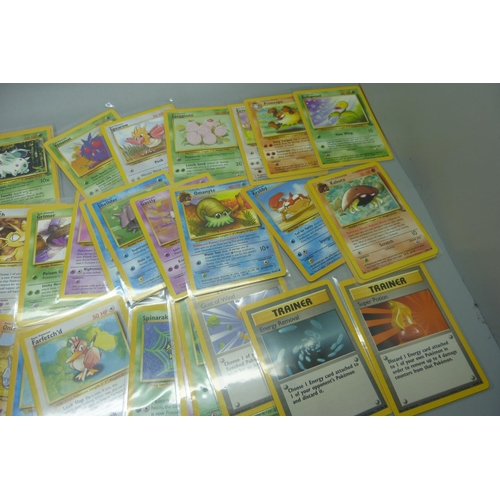 828 - Fifty vintage Pokemon cards