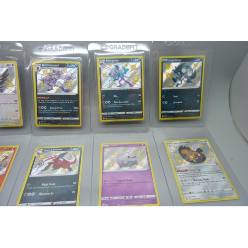 830 - Ten Shining Fates rare Pokemon cards