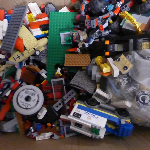 2065 - A quantity of Lego with some boxes and Lego storage box