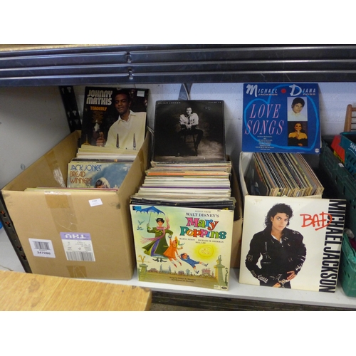 2104 - Approx. 200 LPs including rock, pop, classical and easy listening