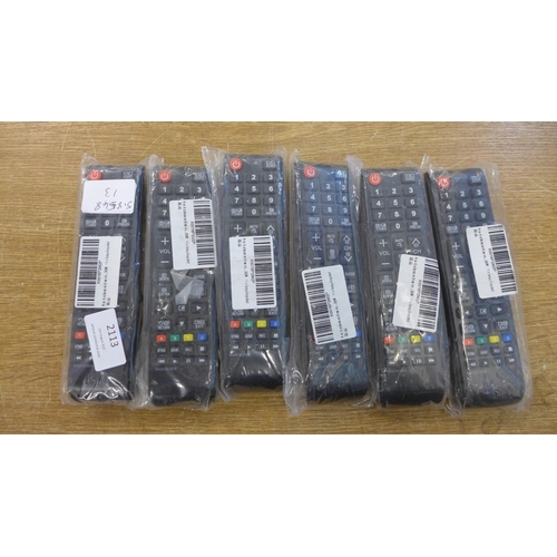 2113 - 6 Samsung TV remotes