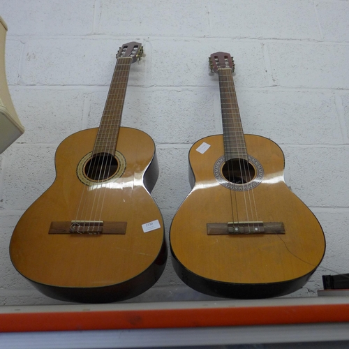 2130 - A Strundal model 478-H classical guitar and Jose Ferrer El Primo 051659 classical acoustic guitar