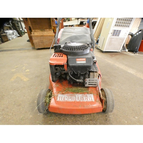 2231 - A Mountfield push petrol lawn mower with collector and roller