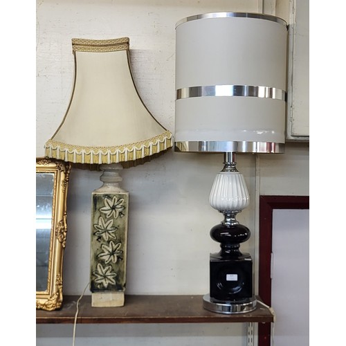 313 - Two contemporary table lamps