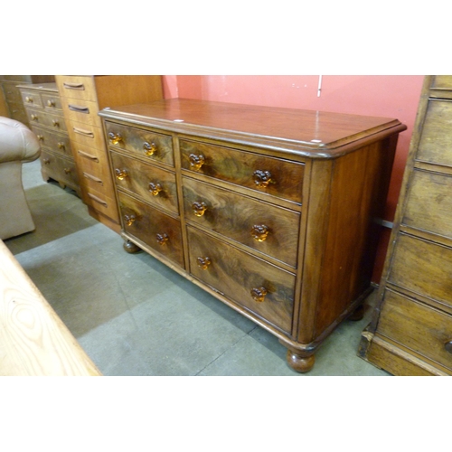 109 - A Victorian mahogany chest of drawers