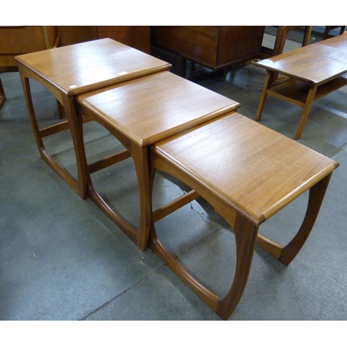 21 - A teak nest of tables