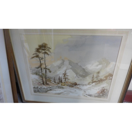 271 - Assorted C. Stanley Desborough watercolours, some framed