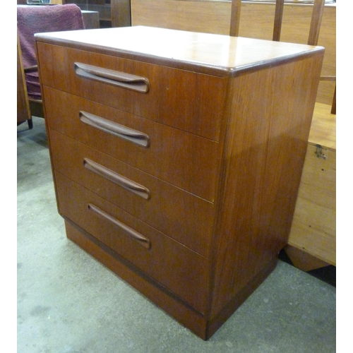 35 - A G-Plan Fresco teak chest of drawers