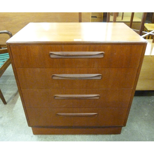 35 - A G-Plan Fresco teak chest of drawers