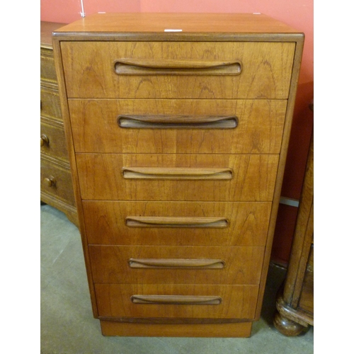 37 - A G-Plan Fresco teak chest of drawers