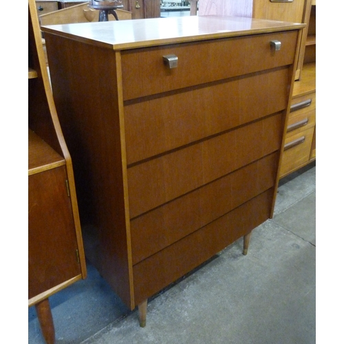 77 - An Avalon Yatton teak chest of drawers