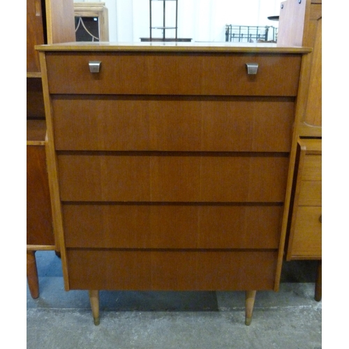 77 - An Avalon Yatton teak chest of drawers